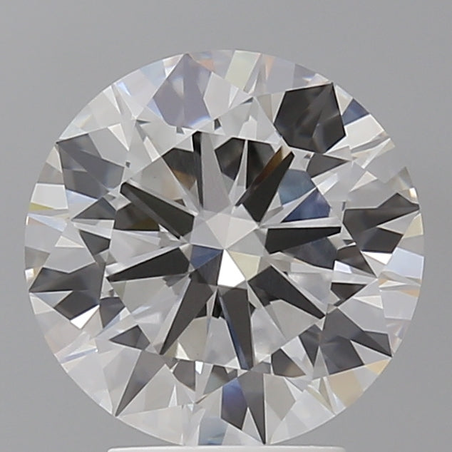 3.59 Carat Round Shaped, Excellent Cut, E Color, VVS2 Clarity, IGI Certified Lab Grown Diamond