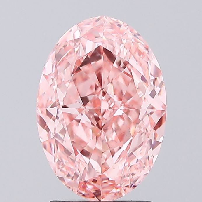 3.01 Carat Oval Shaped, Ideal Cut, VS1 Clarity, IGI Certified Lab Grown Diamond