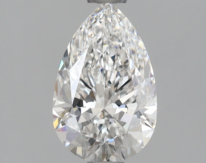 1.43 Carat Pear Shaped, Ideal Cut, D Color, VVS2 Clarity, IGI Certified Lab Grown Diamond