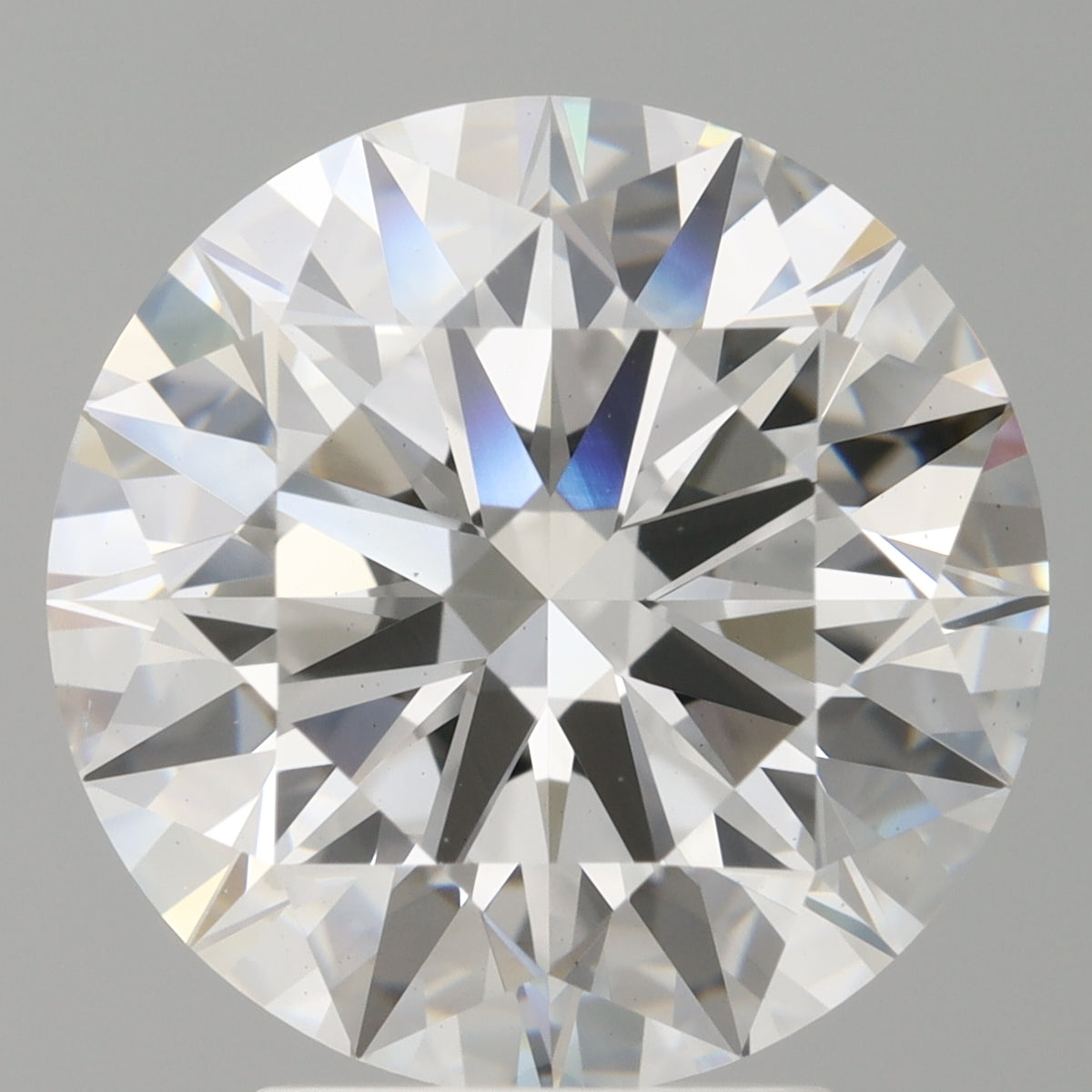 4.10 Carat Round Shaped, Ideal Cut, E Color, VS1 Clarity, IGI Certified Lab Grown Diamond