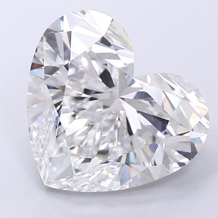 5.05 Carat Heart Shaped, Very Good Cut, E Color, VVS2 Clarity, IGI Certified Lab Grown Diamond