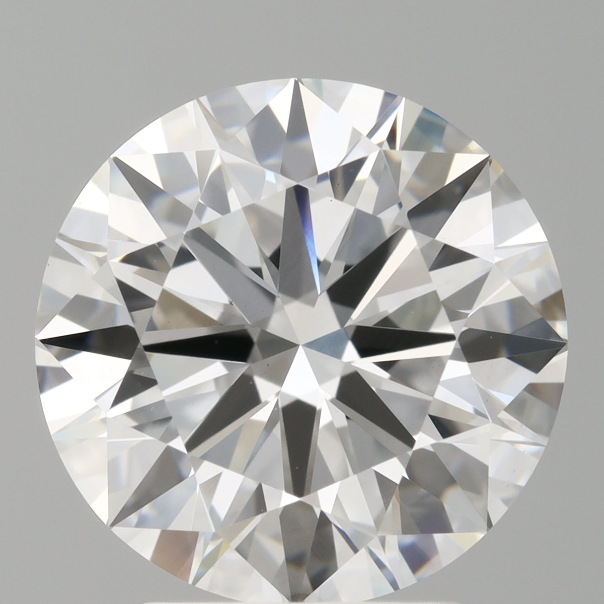 3.54 Carat Round Shaped, Ideal Cut, E Color, VVS2 Clarity, IGI Certified Lab Grown Diamond