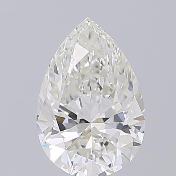 1.29 Carat Pear Shaped, Ideal Cut, G Color, VVS2 Clarity, IGI Certified Lab Grown Diamond