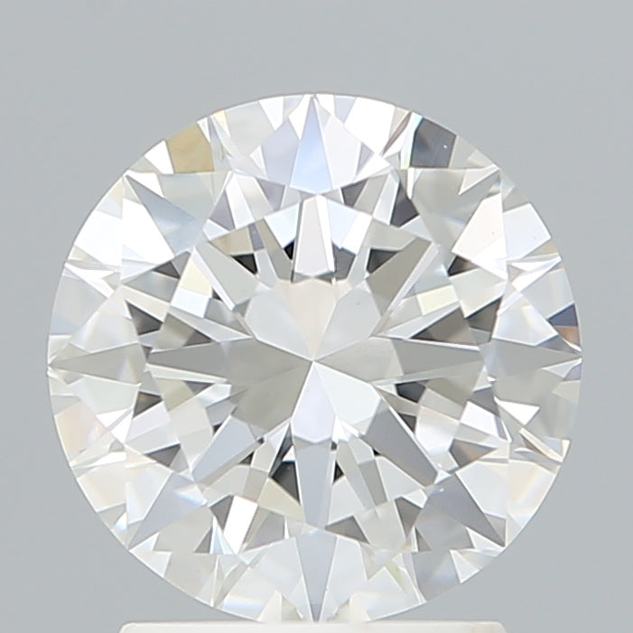 2.09 Carat Round Shaped, Excellent Cut, E Color, VVS2 Clarity, IGI Certified Lab Grown Diamond