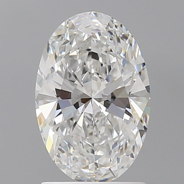 1.60 Carat Oval Shaped, Ideal Cut, E Color, VVS2 Clarity, IGI Certified Lab Grown Diamond