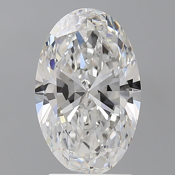 2.52 Carat Oval Shaped, Ideal Cut, E Color, VVS2 Clarity, IGI Certified Lab Grown Diamond