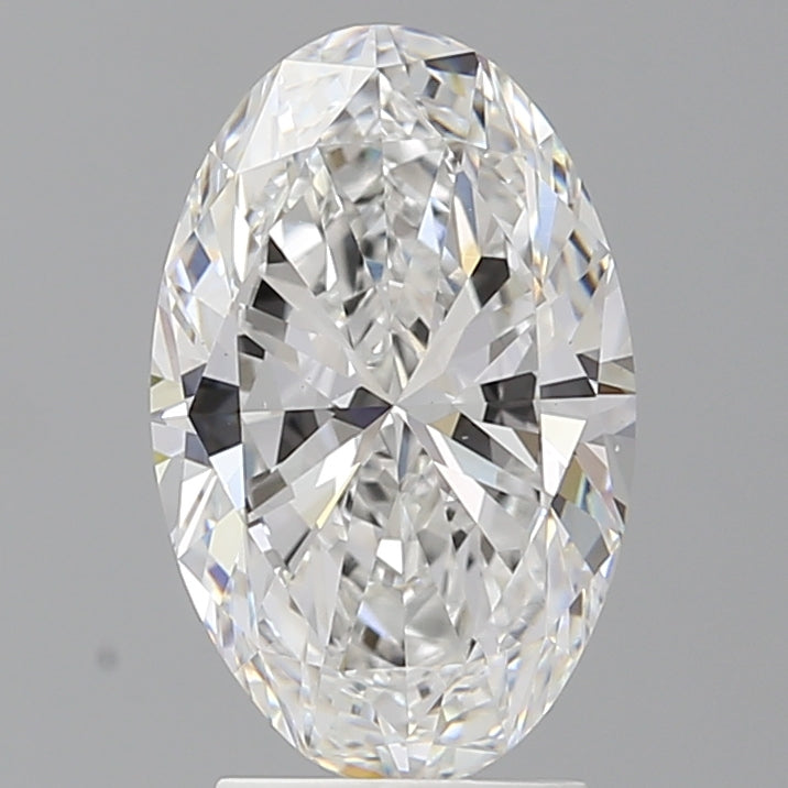 3.00 Carat Oval Shaped, Ideal Cut, E Color, VS1 Clarity, IGI Certified Lab Grown Diamond
