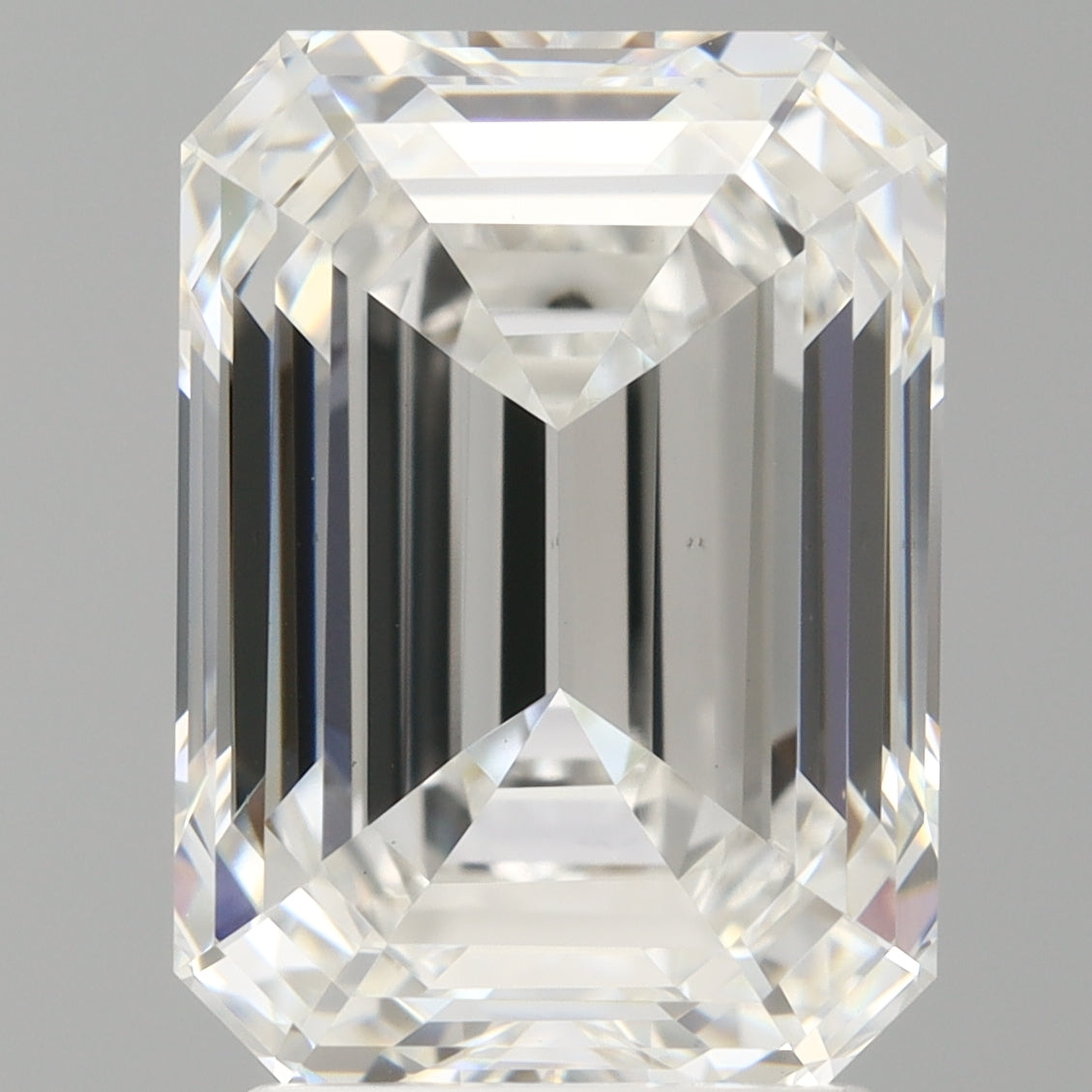 3.55 Carat Emerald Shaped, Ideal Cut, E Color, VS1 Clarity, IGI Certified Lab Grown Diamond
