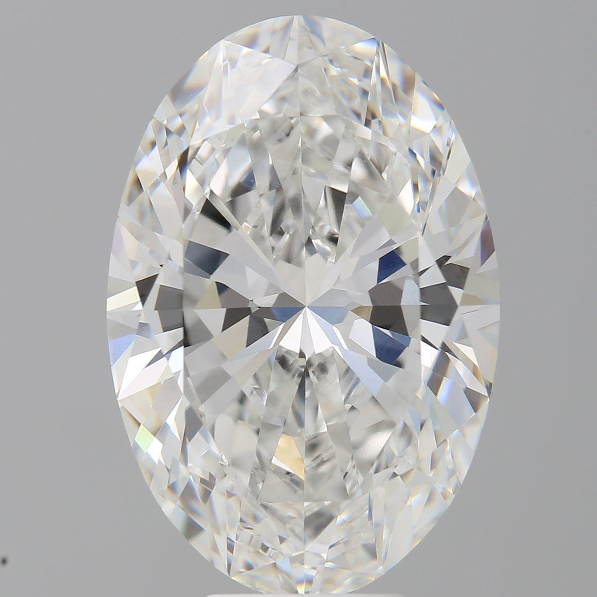 9.10 Carat Oval Shaped, Ideal Cut, F Color, VVS2 Clarity, IGI Certified Lab Grown Diamond