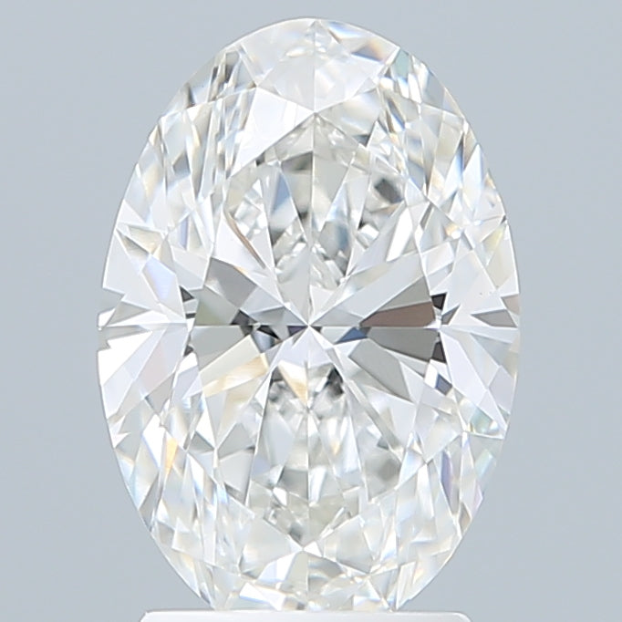 2.59 Carat Oval Shaped, Ideal Cut, F Color, VVS2 Clarity, IGI Certified Lab Grown Diamond