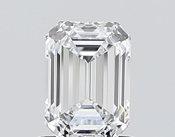 1.57 Carat Emerald Shaped, Ideal Cut, E Color, VVS1 Clarity, IGI Certified Lab Grown Diamond