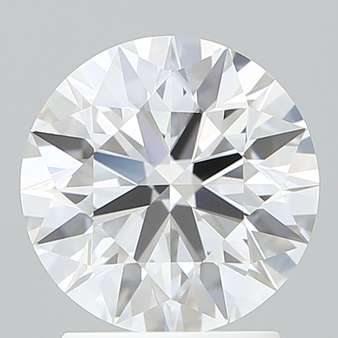 2.07 Carat Round Shaped, Ideal Cut, D Color, VVS2 Clarity, IGI Certified Lab Grown Diamond