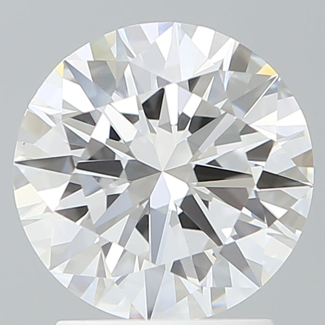 2.07 Carat Round Shaped, Excellent Cut, E Color, VVS2 Clarity, IGI Certified Lab Grown Diamond
