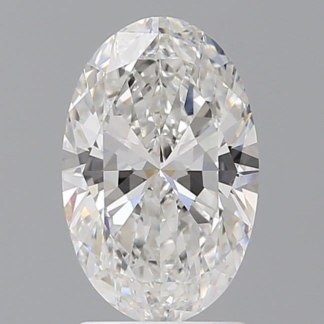 2.10 Carat Oval Shaped, Ideal Cut, E Color, VVS2 Clarity, IGI Certified Lab Grown Diamond