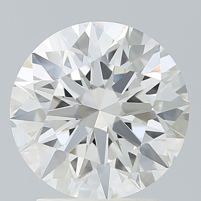 2.35 Carat Round Shaped, Ideal Cut, G Color, VS1 Clarity, IGI Certified Lab Grown Diamond