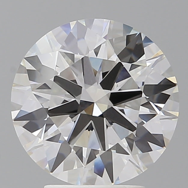 3.52 Carat Round Shaped, Ideal Cut, F Color, VVS2 Clarity, IGI Certified Lab Grown Diamond