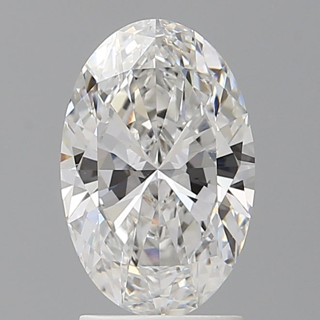 2.08 Carat Oval Shaped, Ideal Cut, E Color, VS1 Clarity, IGI Certified Lab Grown Diamond