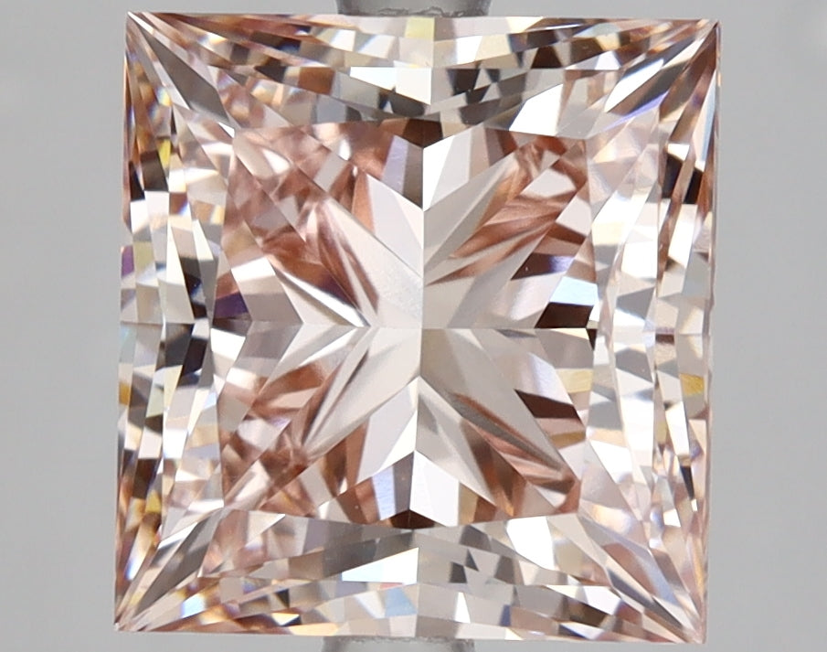4.58 Carat Princess Shaped, Excellent Cut, VVS2 Clarity, IGI Certified Lab Grown Diamond