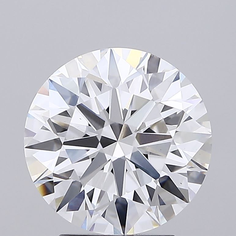 3.23 Carat Round Shaped, Ideal Cut, D Color, VS1 Clarity, IGI Certified Lab Grown Diamond