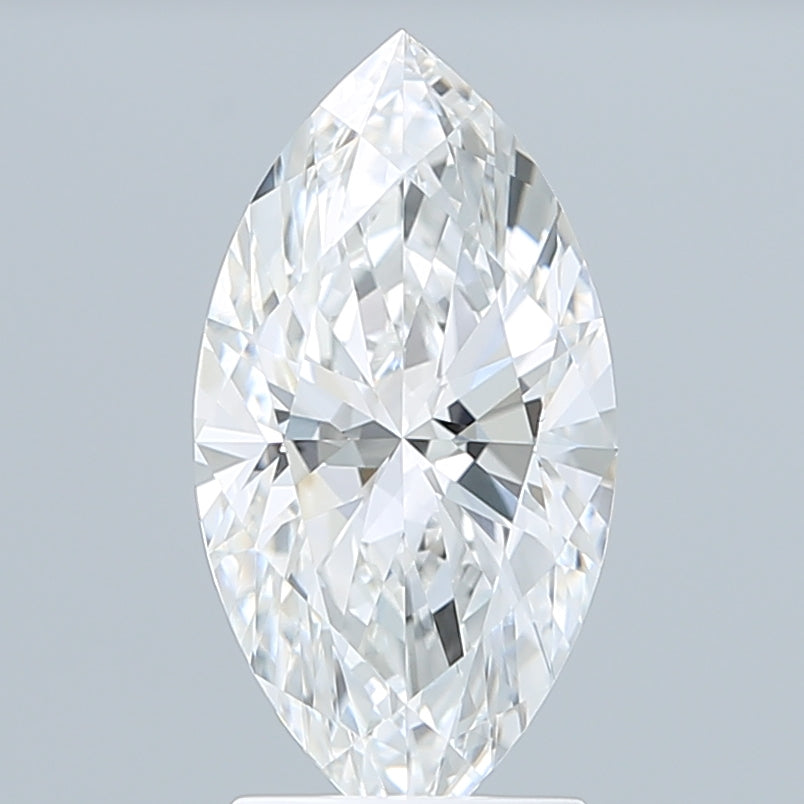 2.22 Carat Marquise Shaped, Ideal Cut, F Color, VVS2 Clarity, IGI Certified Lab Grown Diamond