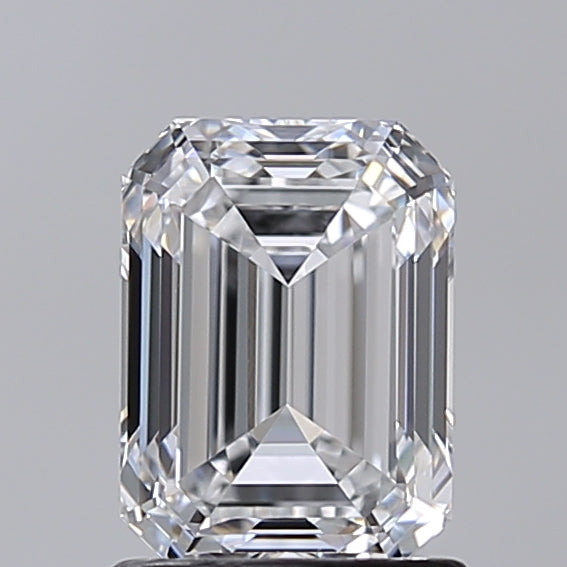 1.51 Carat Emerald Shaped, Very Good Cut, D Color, VVS2 Clarity, IGI Certified Lab Grown Diamond