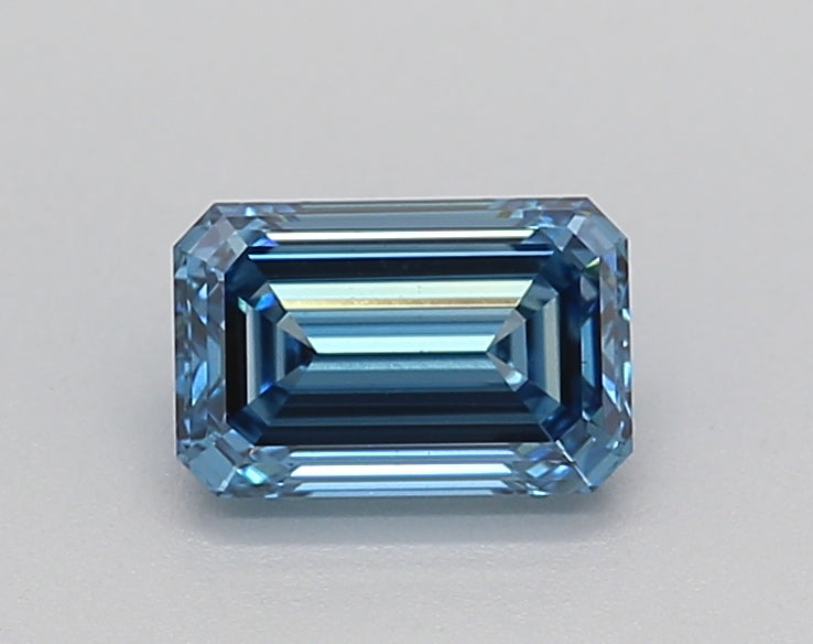 0.71 Carat Emerald Shaped, Ideal Cut, VVS2 Clarity, IGI Certified Lab Grown Diamond