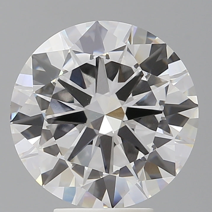5.04 Carat Round Shaped, Excellent Cut, E Color, VVS2 Clarity, IGI Certified Lab Grown Diamond