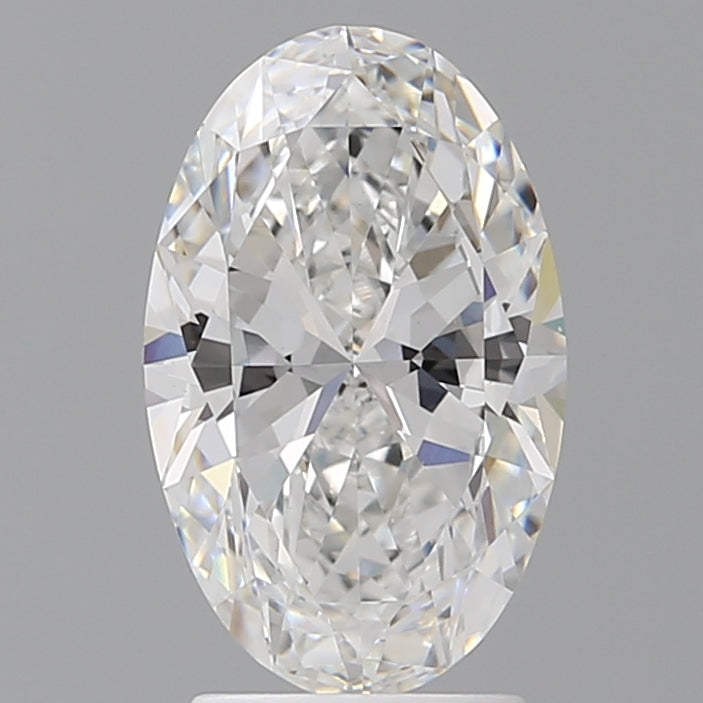 2.54 Carat Oval Shaped, Ideal Cut, E Color, VS1 Clarity, IGI Certified Lab Grown Diamond