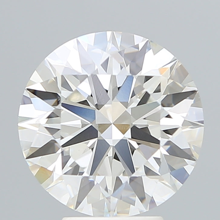 4.97 Carat Round Shaped, Ideal Cut, G Color, VVS2 Clarity, IGI Certified Lab Grown Diamond