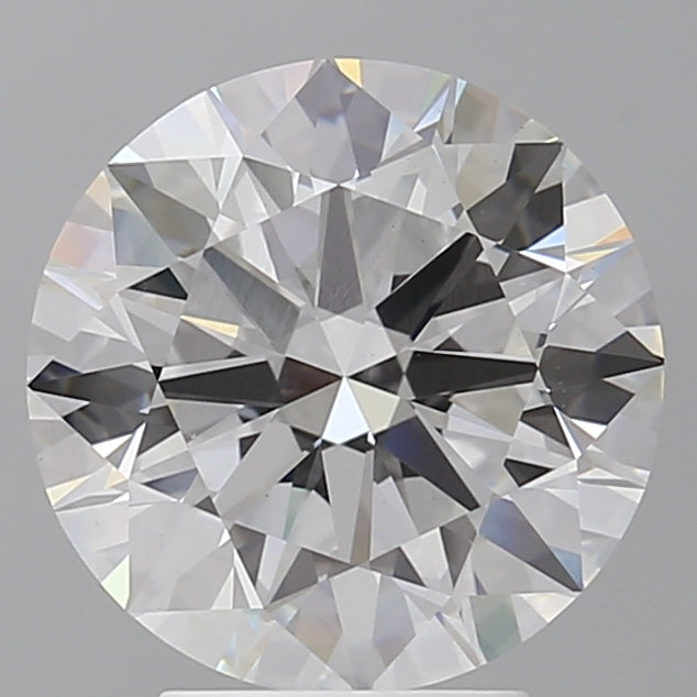 4.04 Carat Round Shaped, Ideal Cut, E Color, VS1 Clarity, IGI Certified Lab Grown Diamond