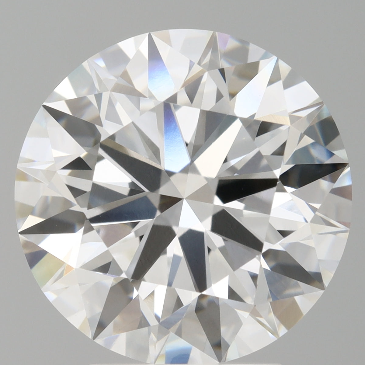 4.10 Carat Round Shaped, Ideal Cut, E Color, VVS2 Clarity, IGI Certified Lab Grown Diamond