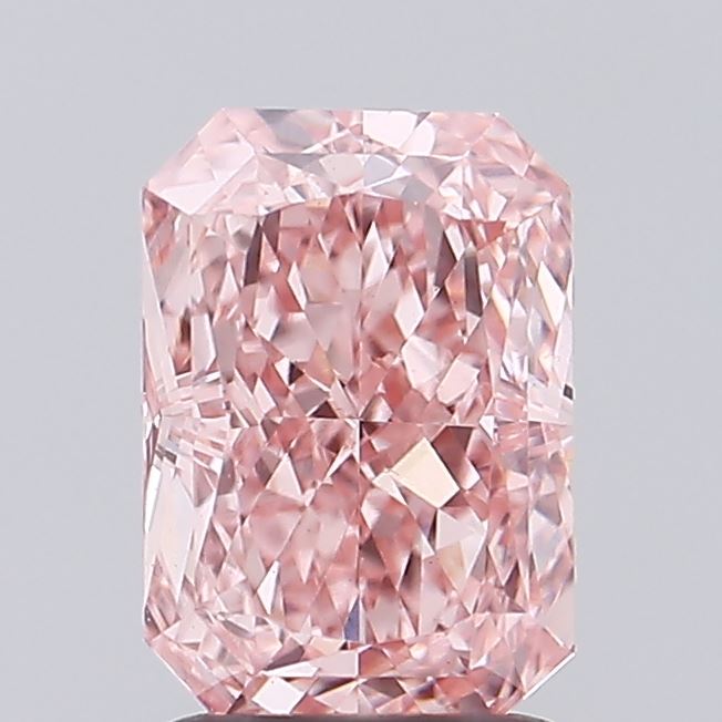 2.01 Carat Radiant Shaped, Excellent Cut, VVS2 Clarity, IGI Certified Lab Grown Diamond