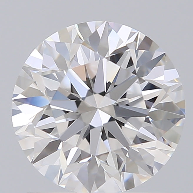 1.30 Carat Round Shaped, Excellent Cut, D Color, VVS2 Clarity, IGI Certified Lab Grown Diamond