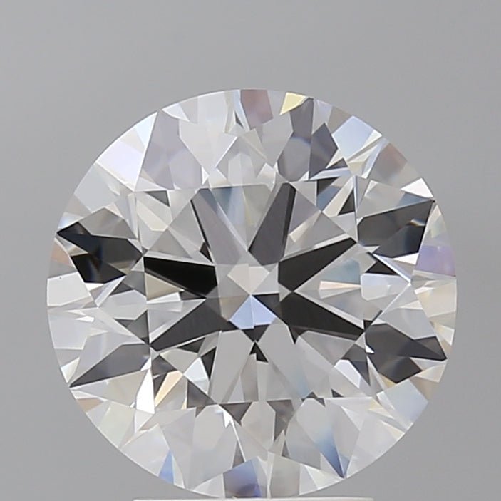 4.02 Carat Round Shaped, Ideal Cut, E Color, VVS2 Clarity, IGI Certified Lab Grown Diamond