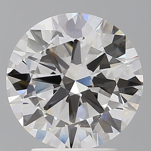 3.05 Carat Round Shaped, Excellent Cut, F Color, VVS2 Clarity, IGI Certified Lab Grown Diamond