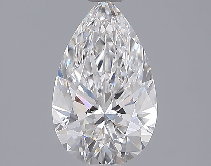 1.57 Carat Pear Shaped, Ideal Cut, D Color, VVS2 Clarity, IGI Certified Lab Grown Diamond