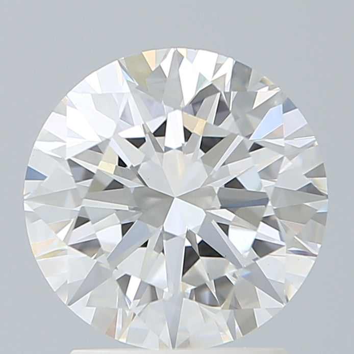 2.17 Carat Round Shaped, Excellent Cut, E Color, VS1 Clarity, IGI Certified Lab Grown Diamond