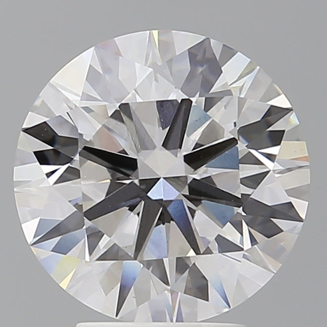 4.05 Carat Round Shaped, Excellent Cut, E Color, VS1 Clarity, IGI Certified Lab Grown Diamond
