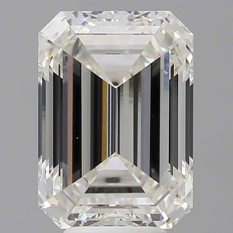 6.54 Carat Emerald Shaped, Excellent Cut, G Color, VVS2 Clarity, IGI Certified Lab Grown Diamond