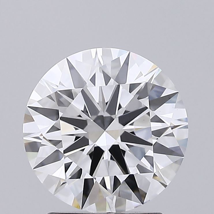 2.17 Carat Round Shaped, Ideal Cut, E Color, VVS2 Clarity, IGI Certified Lab Grown Diamond