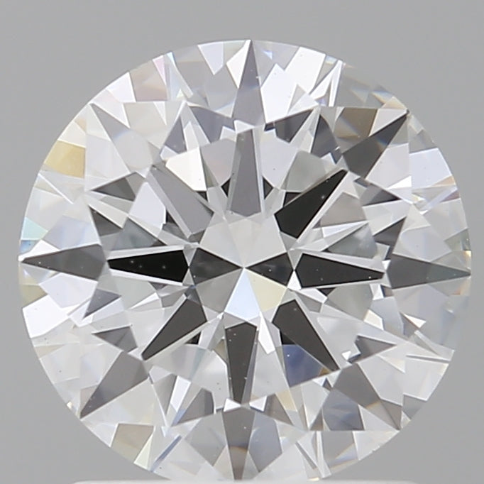 1.60 Carat Round Shaped, Excellent Cut, D Color, VVS2 Clarity, IGI Certified Lab Grown Diamond