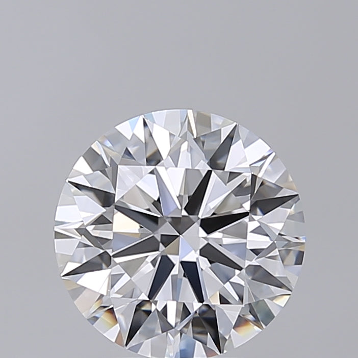 2.52 Carat Round Shaped, Ideal Cut, D Color, VVS1 Clarity, IGI Certified Lab Grown Diamond