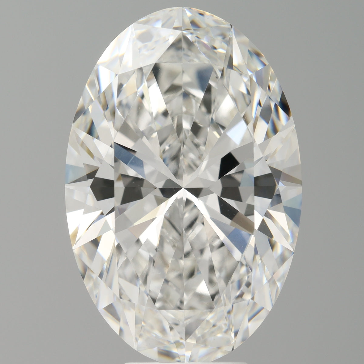 8.09 Carat Oval Shaped, Ideal Cut, E Color, VVS2 Clarity, IGI Certified Lab Grown Diamond