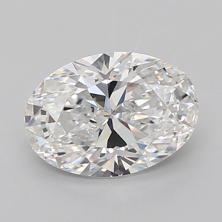 2.01 Carat Oval Shaped, Excellent Cut, E Color, VVS2 Clarity, IGI Certified Lab Grown Diamond