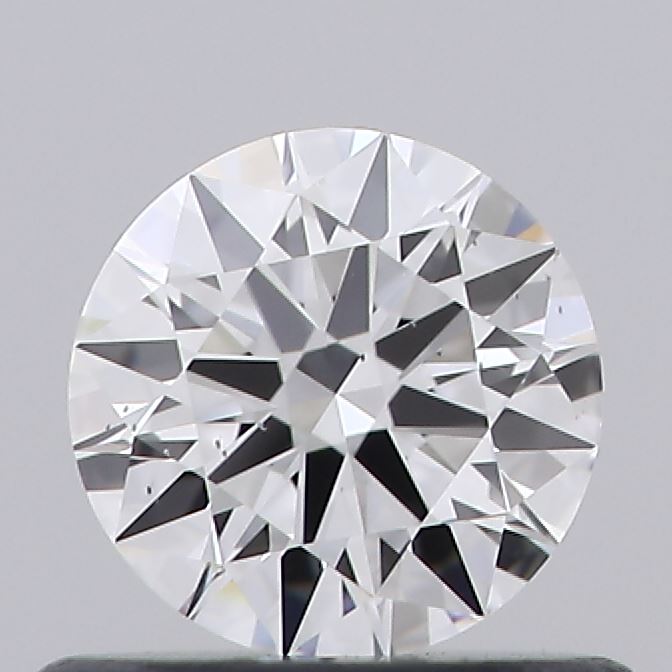 0.53 Carat Round Shaped, Ideal Cut, D Color, SI1 Clarity, IGI Certified Lab Grown Diamond