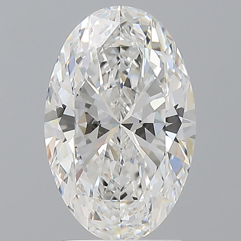 2.53 Carat Oval Shaped, Ideal Cut, E Color, VVS2 Clarity, IGI Certified Lab Grown Diamond