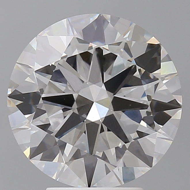 4.53 Carat Round Shaped, Excellent Cut, E Color, VVS2 Clarity, IGI Certified Lab Grown Diamond