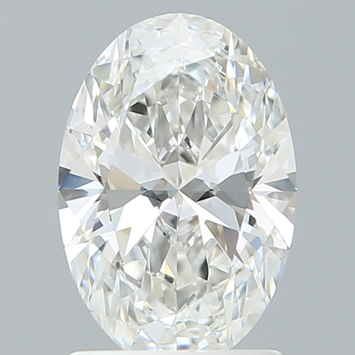 1.59 Carat Oval Shaped, Ideal Cut, F Color, VVS1 Clarity, IGI Certified Lab Grown Diamond