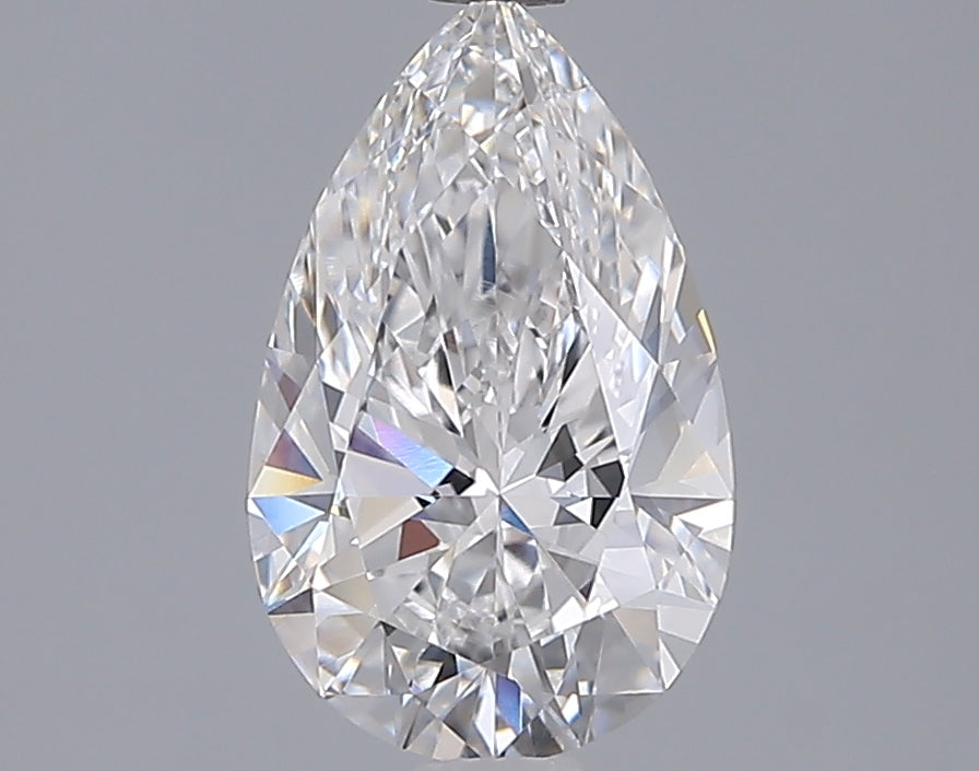 1.55 Carat Pear Shaped, Ideal Cut, E Color, VVS1 Clarity, IGI Certified Lab Grown Diamond
