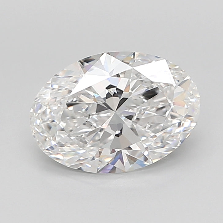 3.05 Carat Oval Shaped, Ideal Cut, E Color, VVS2 Clarity, IGI Certified Lab Grown Diamond